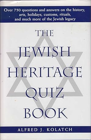 Seller image for The Jewish Heritage Quiz Book for sale by Mr Pickwick's Fine Old Books