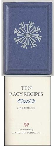 Seller image for Ten Racy Recipes for sale by Between the Covers-Rare Books, Inc. ABAA