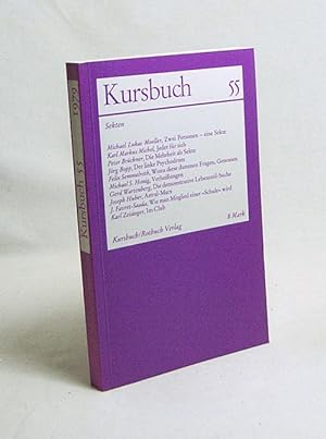 Bild des Verkufers fr Kursbuch 55 : Sekten / hrsg. von Karl Markus Michel u. Harald Wieser zum Verkauf von Versandantiquariat Buchegger