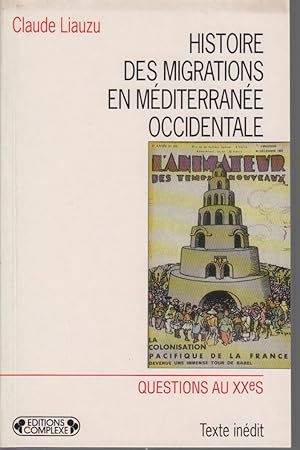 Seller image for Histoire des migrations en Mditerrane occidentale for sale by CANO