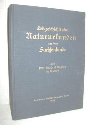 Seller image for Erdgeschichtliche Natururkunden aus dem Sachsenlande for sale by Antiquariat Zinnober