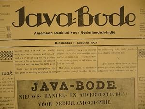 Java-Bode. Algemeen dagblad voor Nederlandsch-Indië. Jaargang 16, Nr. 183, donderdag 11 augustus ...
