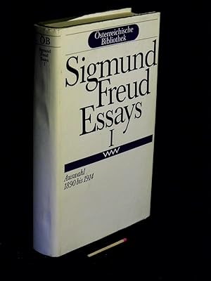 Essays I + II - Auswahl 1890-1914 + 1915-1919 (2 von 3 Büchern) - aus der Reihe: Österreichische ...