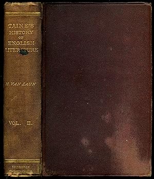 Imagen del vendedor de History of English Literature [Volume II] a la venta por Little Stour Books PBFA Member