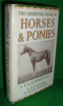 Imagen del vendedor de THE OBSERVER'S BOOK OF HORSES & PONIES No 9 a la venta por booksonlinebrighton