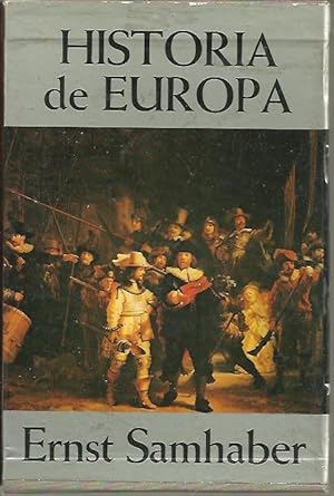 Imagen del vendedor de HISTORIA DE EUROPA. a la venta por Librera Javier Fernndez