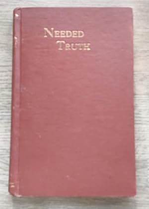 Needed Truth: A Magazine for the Teaching of the Word of God: Volume 69: January to December 1962