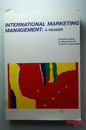 International Marketing Management- A Reader.