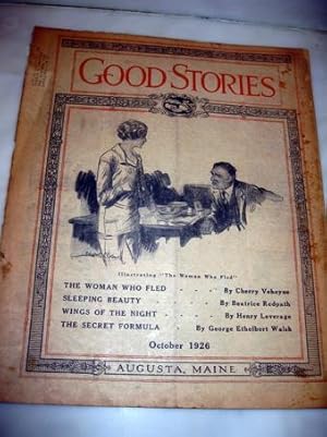 Immagine del venditore per The Woman Who Fled by Cherry Veheyne; Sleeping Beauty by Beatrice Redpath; Wings of The Night by Henry Leverage and The Secret Formula by George Walsh in Good Stories October 1926 venduto da Rare Reads