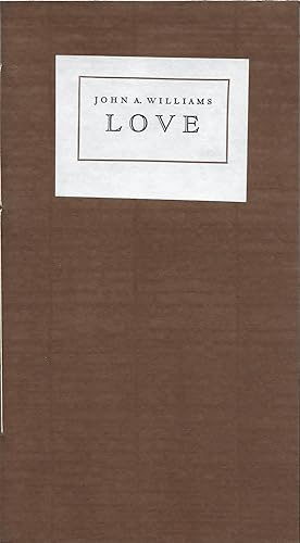 Seller image for Love for sale by Fireproof Books