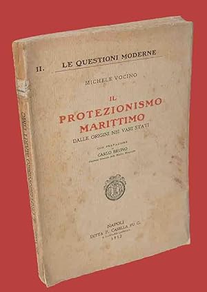Imagen del vendedor de Vocino Michele - Il protezionismo marittimo a la venta por Studio Bibliografico Imprimatur
