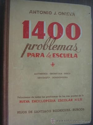 1400 PROBLEMAS PARA LA ESCUELA