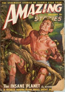 Image du vendeur pour AMAZING Stories: February, Feb. 1949 mis en vente par Books from the Crypt