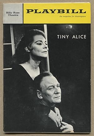 Bild des Verkufers fr [Playbill]: Tiny Alice zum Verkauf von Between the Covers-Rare Books, Inc. ABAA