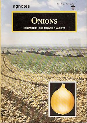 Seller image for Onions Growing for home and world markets. for sale by City Basement Books