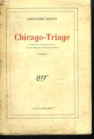 Bild des Verkufers fr CHICAGO-TRIAGE. ( GRAND CROSSING ). zum Verkauf von Le-Livre