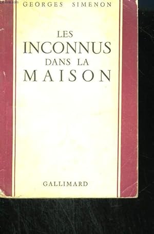 Seller image for LES INCONNUS DANS LA MAISON. for sale by Le-Livre