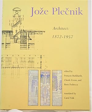 Image du vendeur pour Joze Plecnik, Architect:1872-1957 mis en vente par Indy Library Store