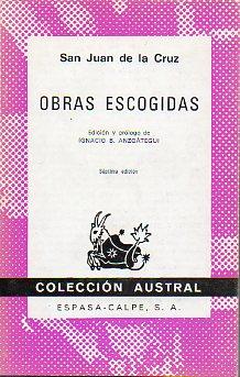Seller image for OBRAS ESCOGIDAS. Edicin y prlogo de Ignacio B. Anzotegui. 7 ed. for sale by angeles sancha libros