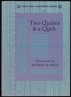 Bild des Verkufers fr TWO QUALMS & A QUIRK. Three stories: The Royal BanQuet; The Ultimate Prosthesis; The Transuxors zum Verkauf von Alkahest Books