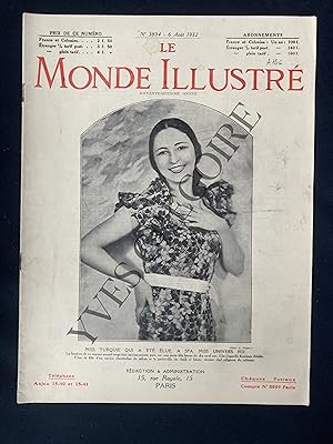 LE MONDE ILLUSTRE-N°3894-6 AOUT 1932