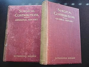 Imagen del vendedor de Surgical Contributions from 1881-1916: 2 Volumes. a la venta por J. King, Bookseller,