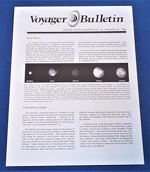 Voyager Bulletin: Mission Status Report No. 75 (January 22, 1986)