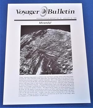 Voyager Bulletin: Mission Status Report No. 76 (January 26, 1986)