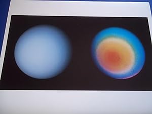 Uranus: True and False Colors (P-29478 January 23, 1986) (Original NASA Photographic Photograph P...