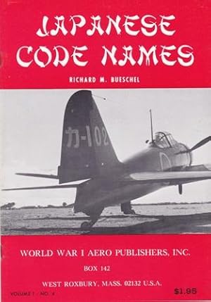 Japanese Code Names. (Cover title)