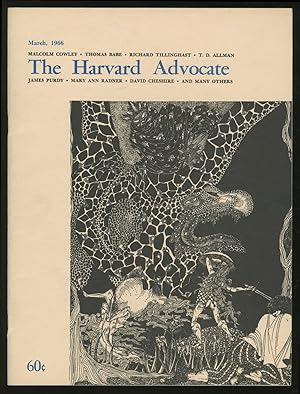 Bild des Verkufers fr The Harvard Advocate (March 1966) zum Verkauf von Between the Covers-Rare Books, Inc. ABAA