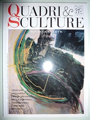 "QUADRI & SCULTURE, Rivista d'Arte Numero 20 Giugno Luglio 1996"