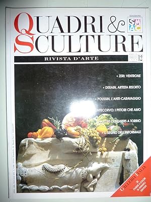 "QUADRI & SCULTURE, Rivista d'Arte Anno II,Gennaio - Febbraio 1995 Numero 12"