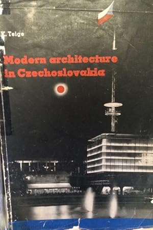 Modern Architecture in Czechoslovakia - Inscribed by Karel Teige