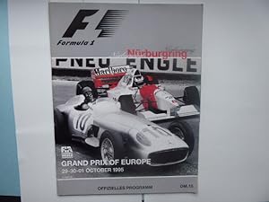Formel 1 - Formula 1 World Championship Nürburgring - Grand Prix of Europe 29-30-31 October 1995....