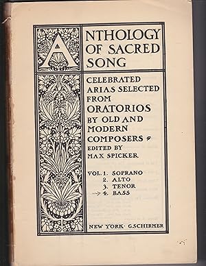 Seller image for Anthology of Sacred Song Celebrated Arias Selected from Oratorios By Old and Modern Composers. Volume 4. BASS for sale by Meir Turner