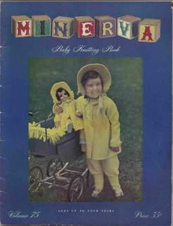 Bild des Verkufers fr Minerva: Baby Knitting Book zum Verkauf von Alan Newby