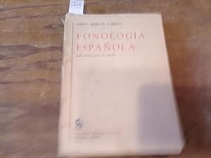 Imagen del vendedor de Fonologa Espaola. a la venta por Librera "Franz Kafka" Mxico.