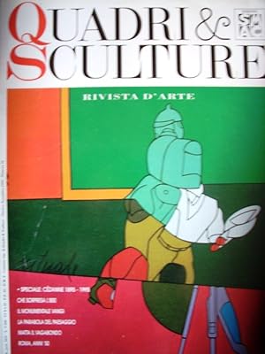 "QUADRI & SCULTURE Rivista d' Arte Ottobre Novembre 1995 Numero 16"