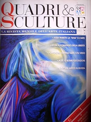 "QUADRI & SCULTURE La Rivista Mensile dell'arte italiana Anno II Febbraio / Marzo 1994"