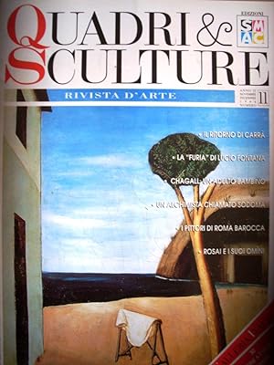 "QUADRI & SCULTURE Rivista d'Arte - Anno II, Novembre / Dicembre 1994 Numero 14"