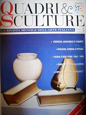 "QUADRI & SCULTURE La Rivista Mensile dell'arte italiana Anno I Novembre 1993 Numero 5"