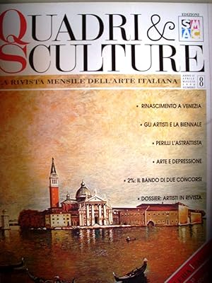 "QUADRI & SCULTURE. La Rivista dell'arte italiana Anno II, Aprile - Maggio 1994 Numero 8"