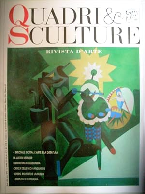 QUADRI & SCULTURE. Rivista di Arte Febbraio Marzo 1996"