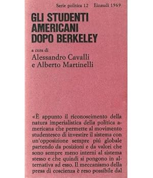Bild des Verkufers fr Gli studenti americani dopo Berkeley. zum Verkauf von LIBET - Libreria del Riacquisto