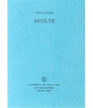 Bild des Verk�ufers f�r Svolte. zum Verkauf von LIBET - Libreria del Riacquisto
