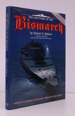 Immagine del venditore per The Discovery of the Bismarck. With Rick Archbold. Introduction by Ludovic Kennedy. Illustrations of the Bismarck Wreck by Ken Marschall. Technical and historical Consultation by William Garzke and Robert Doulin. FINE COPY IN UNCLIPPED DUSTWRAPPER venduto da Island Books