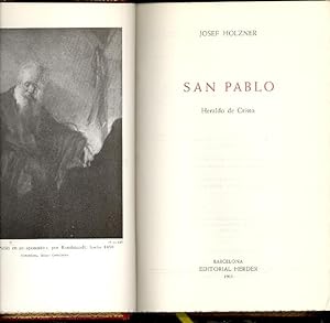 Seller image for SAN PABLO - HERALDO DE CRISTO - for sale by Libreria 7 Soles