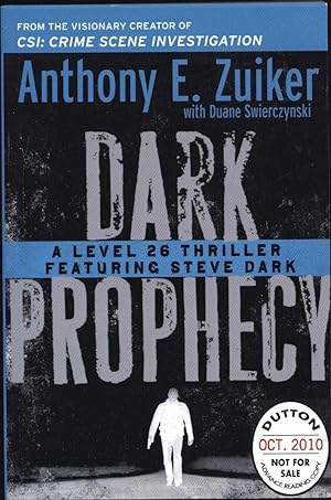 Bild des Verkufers fr Dark Prophecy / A Level 26 Thriller Featuring Steve Dark (ARC) zum Verkauf von Cat's Curiosities