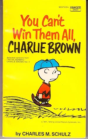 Seller image for You Can't Win Them All, Charlie Brown for sale by John Thompson